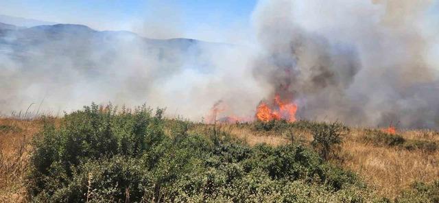 İzmir Aliağa&rsquo;da fabrikalar b&ouml;lgesindeki yangın kontrol altına alındı 4