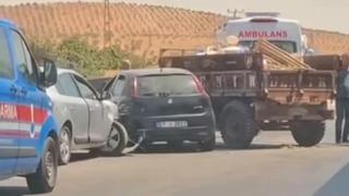 Son dakika: Gaziantep&rsquo;te zincirleme kaza: 2 yaralı