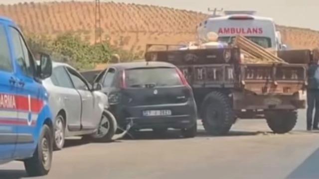 Gaziantep’te zincirleme kaza: 2 yaralı