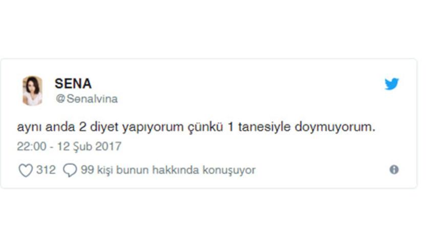 Kilo vermek için çabalayanların çok iyi anlayacağı diyetle ilgili atılan en komik tweetler