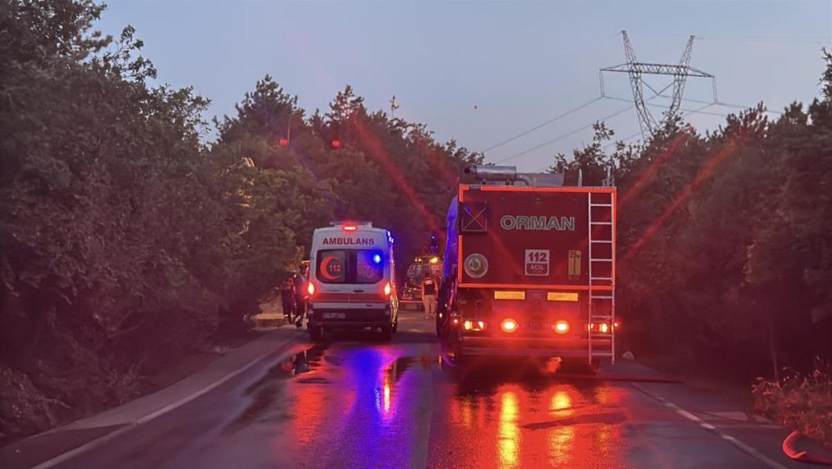 Kocaeli deki orman yangını kontrol altına alındı 4