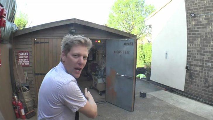 Evin garajına bakın ne yaptı  G1