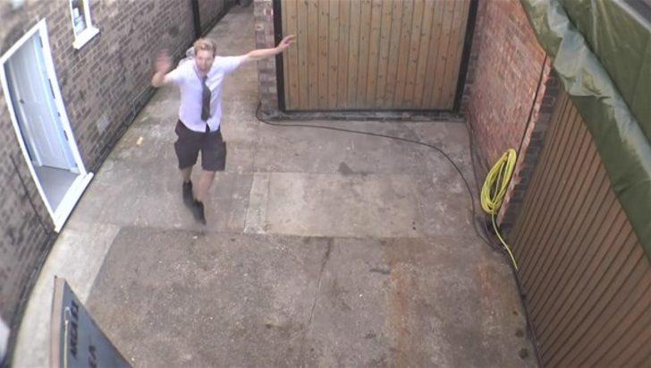 Evin garajına bakın ne yaptı  G2