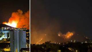 Ankara'da ağa&ccedil;lık alanda yangın:  Ş&uuml;pheli 1 kişi g&ouml;zaltına alındı