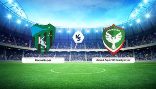 CANLI | Kocaelispor - Amed Sportif Faaliyetler ma&ccedil; anlatımı!