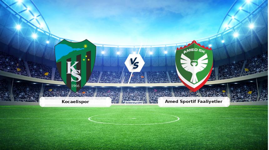 CANLI | Kocaelispor - Amed Sportif Faaliyetler ma&ccedil; anlatımı! Ma&ccedil; ne zaman? Saat ka&ccedil;ta ve hangi kanalda? - 24 Ağustos 2026