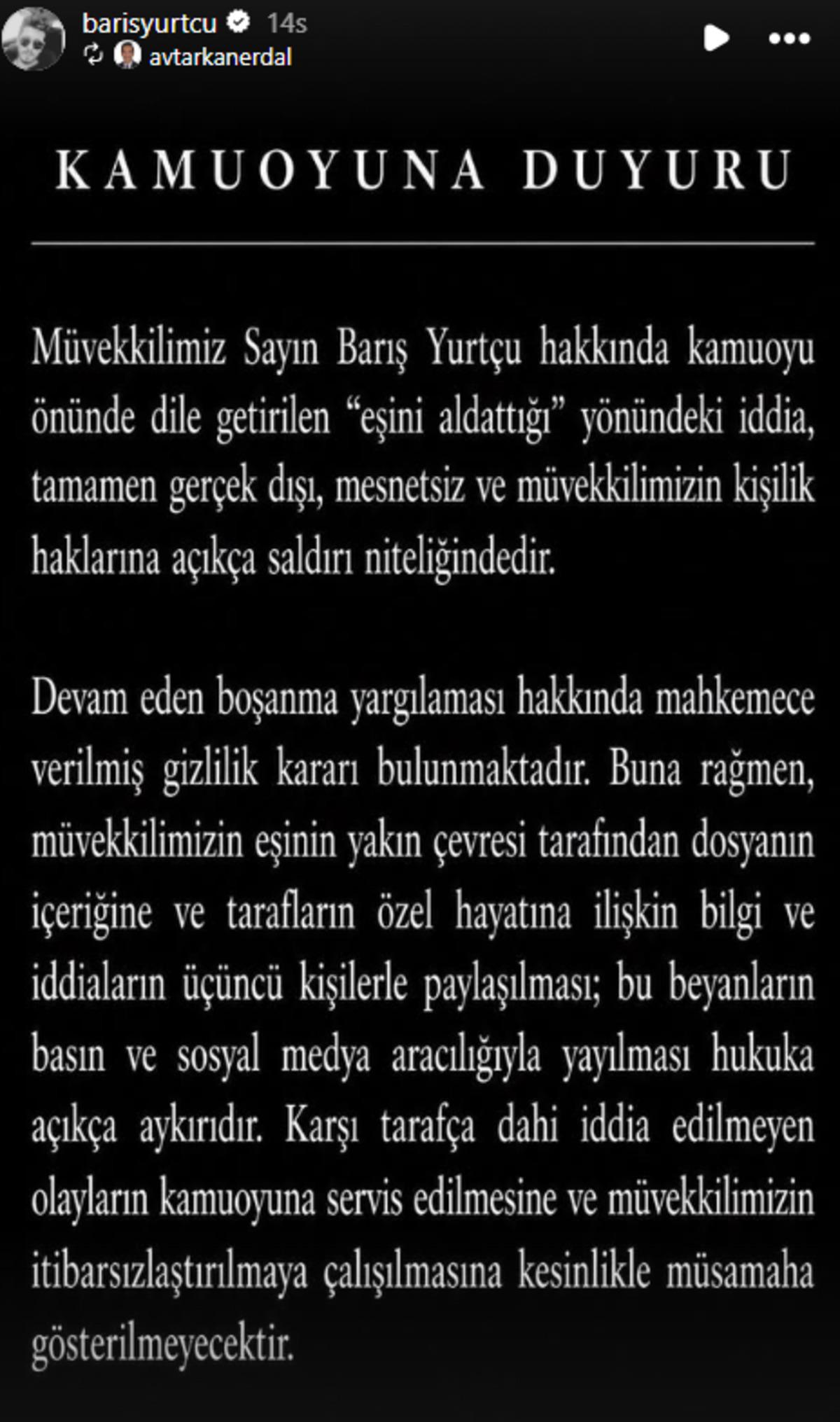 Deniz Baysal’ın boşanma davasında dikkat çeken iddia: Barış Yurtçu’nun talepleri şaşırttı! Sessizliğini bozdu 3