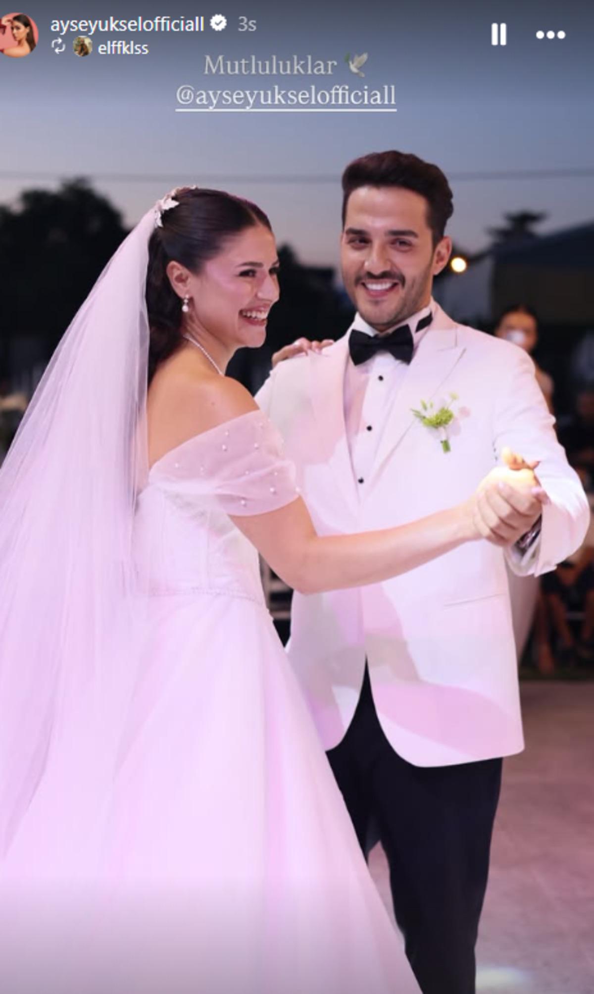 Survivor Ayşe Yüksel evlendi! Gelinliği tam not aldı 5