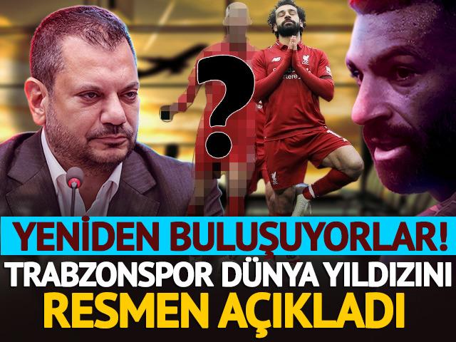 Yeniden buluşuyorlar! Trabzonspor resmen a&ccedil;ıkladı: D&uuml;nya yıldızı geliyor: 11:30'da Trabzon'da!
