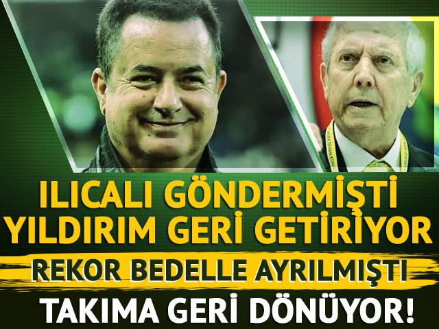 Acun Ilıcalı g&ouml;ndermişti, Aziz Yıldırım geri getiriyor! F.Bah&ccedil;e'den şaşırtan transfer