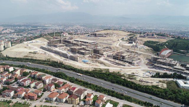 Kocaeli'de Şehir Hastanesi yükseliyor