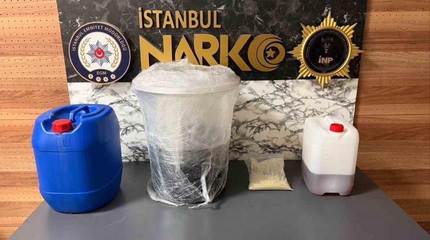 İstanbul&rsquo;da uyuşturucu operasyonu