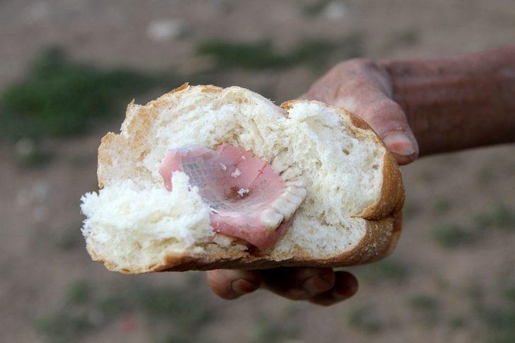 Ekmeğin içinden takma damak çıktı  G3