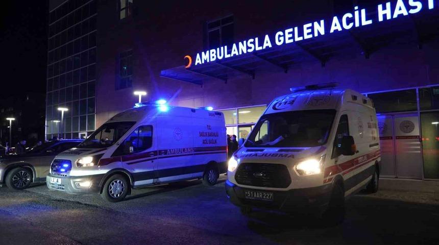 Niğde&rsquo;de silahlı kavgada 2 kişi yaralandı