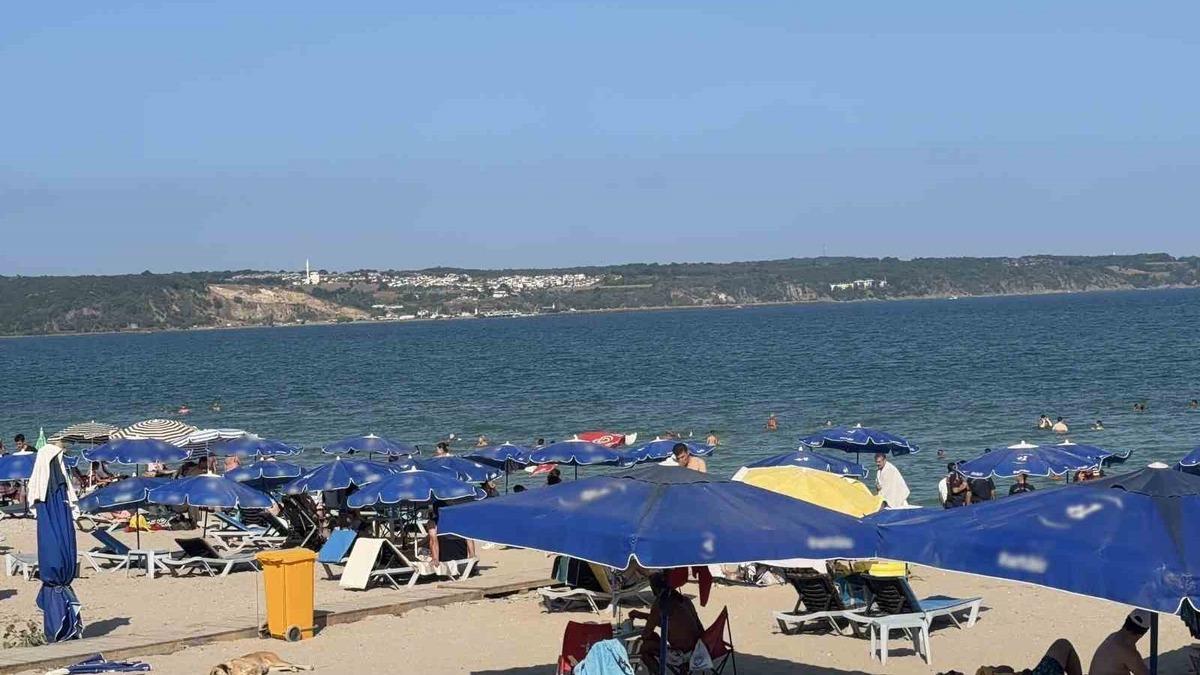 Kırklareli’de sıcaktan bunalanlar plaja akın etti - Güncel Haberler