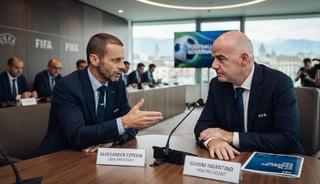 Ceferin'den Infantino'ya istifa &ccedil;ağrısı! Kararını a&ccedil;ıkladı