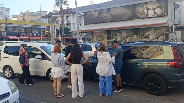 Manavgat’ta zincirleme kaza