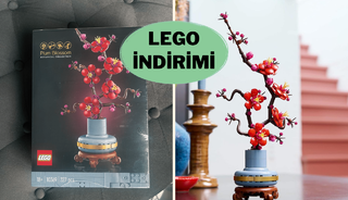 Zamansız bir hediye: LEGO Icons Erik &Ccedil;i&ccedil;eği Seti indirimde