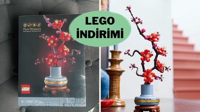Günün stresini atmalık LEGO Icons Erik Çiçeği Seti indirimde