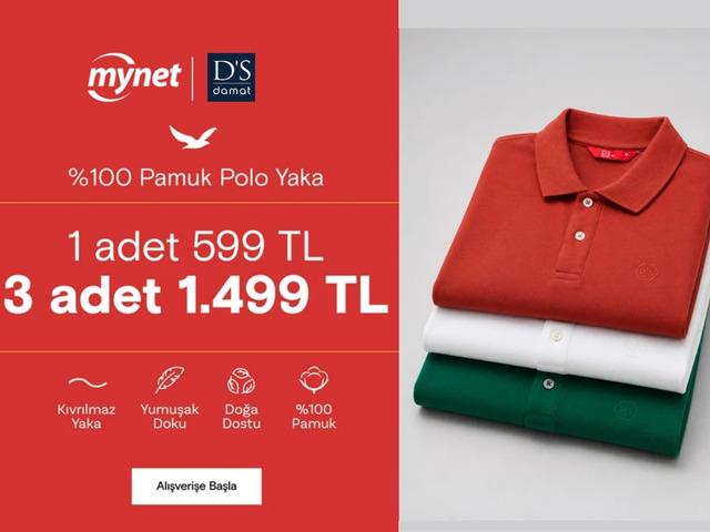 Size &ouml;zel polo yaka indirimini ka&ccedil;ırmayın!