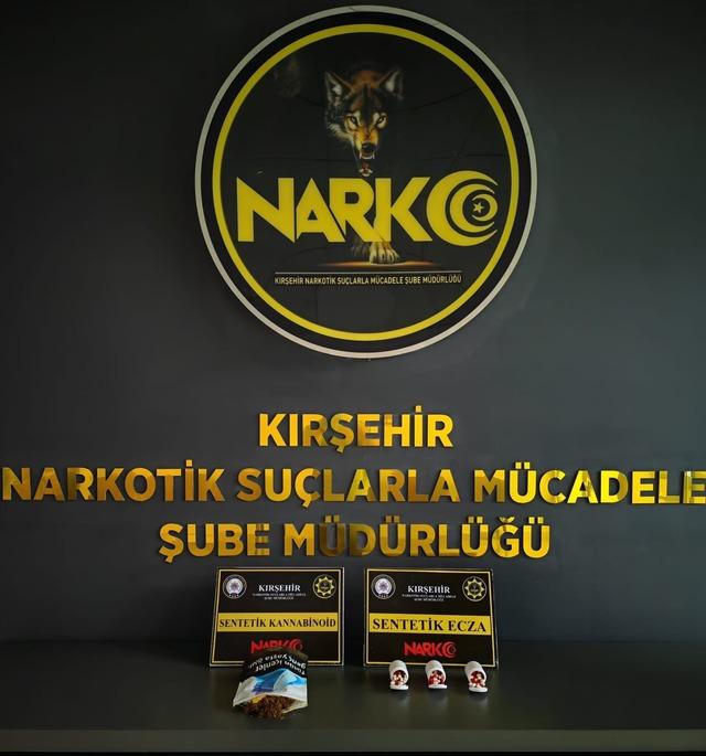 Kırşehir&rsquo;de uyuşturucu operasyonu: 2 tutuklama 1