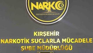 Kırşehir&rsquo;de uyuşturucu operasyonu: 2 tutuklama