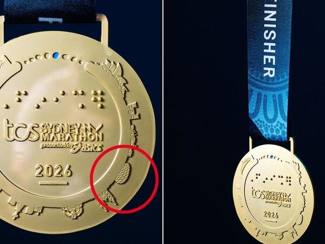 Sidney Maratonu organizat&ouml;rleri, madalyalarda yapılan hatayı kabul etti