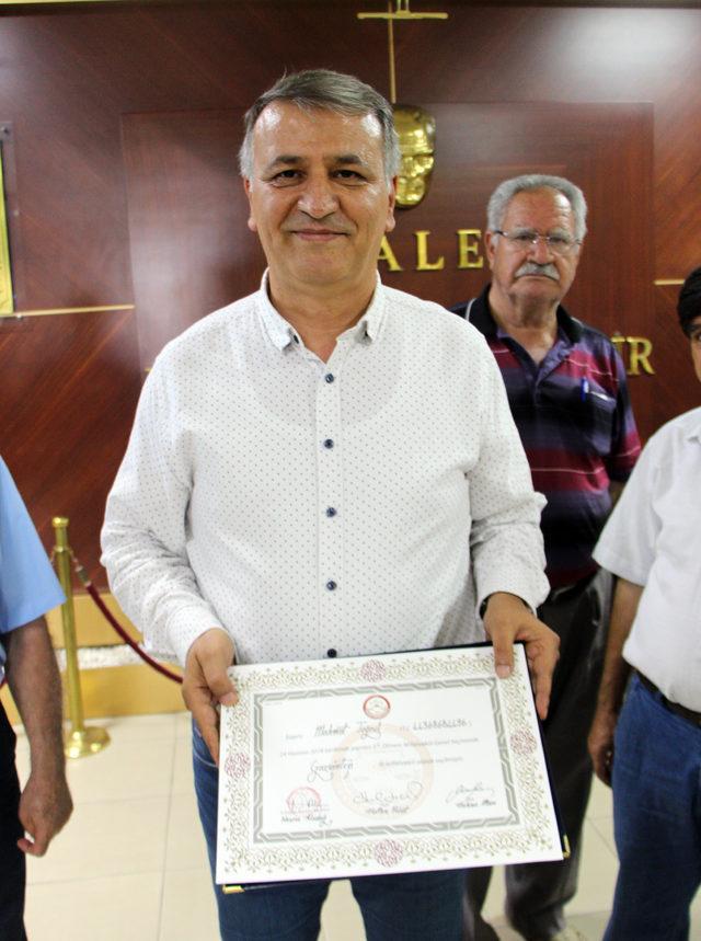 HDP'li Mahmut Toğrul mazbatasını aldı