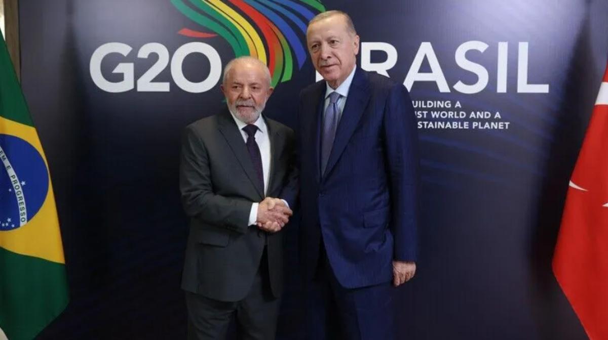 Cumhurbaşkanı Erdoğan dan diplomasi trafiği: Brezilya ve Litvanya liderleriyle görüştü 1