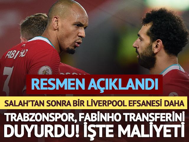 Trabzonspor Salah'ın ardından Fabinho'yu da resmen a&ccedil;ıkladı!