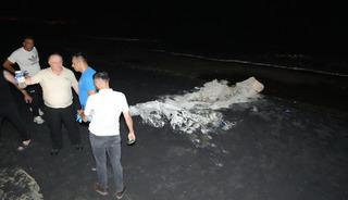 Sahilde gizemli madde paniği! Alarma ge&ccedil;ildi