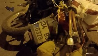 Anadolu Otoyolu'nda kamyona &ccedil;arpan motosikletli &ouml;ld&uuml;