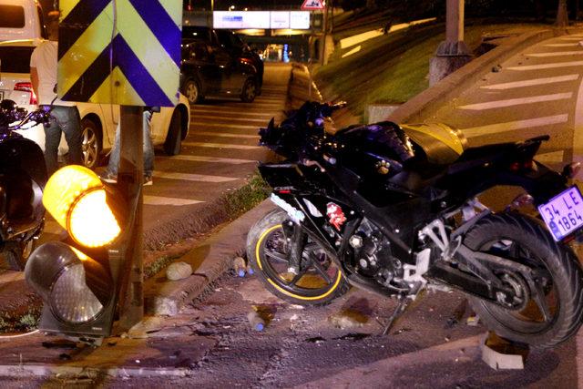 Eyüp'te trafik kazası: 1 yaralı