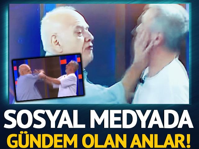 Ahmet &Ccedil;akar'la Abd&uuml;lkerim Durmaz arasında yaşananlar sosyal medyada g&uuml;ndem oldu!