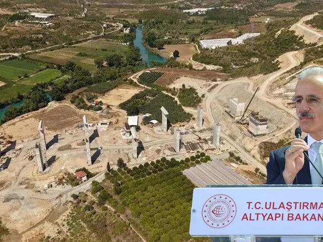 Bakan Uraloğlu a&ccedil;ıkladı: Antalya-Alanya Otoyolu'nda y&uuml;zde 30 aşıldı!