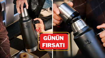 Stanley'nin &ccedil;ok satan termosu g&uuml;n&uuml;n fırsat &uuml;r&uuml;n&uuml; oldu!