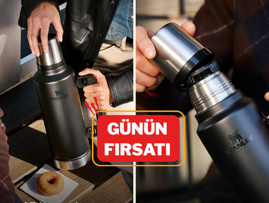 Stanley'nin &ccedil;ok satan termosu g&uuml;n&uuml;n fırsat &uuml;r&uuml;n&uuml; oldu!
