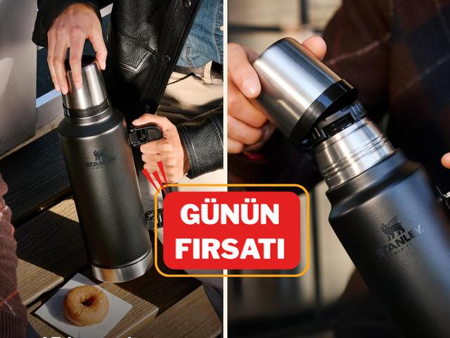 Stanley'nin &ccedil;ok satan termosu g&uuml;n&uuml;n fırsat &uuml;r&uuml;n&uuml; oldu!