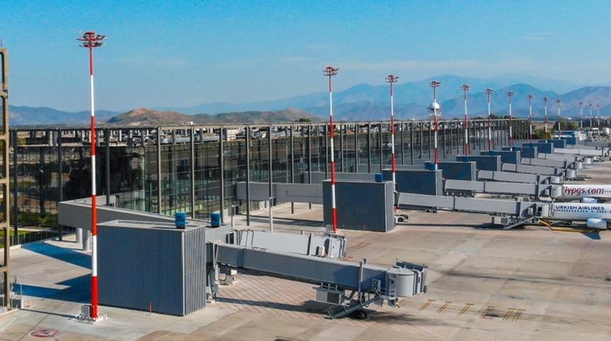 Dalaman havalimanında 7 ayda 2 milyon 739 bin yolcuya hizmet verildi