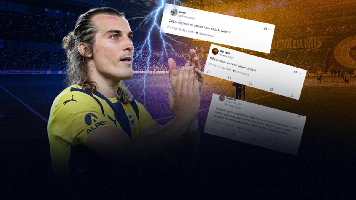 Fenerbahçe'de Çağlar Söyüncü krizi! Tepkiler çığ gibi büyüyünce olay tepki - Fenerbahçe