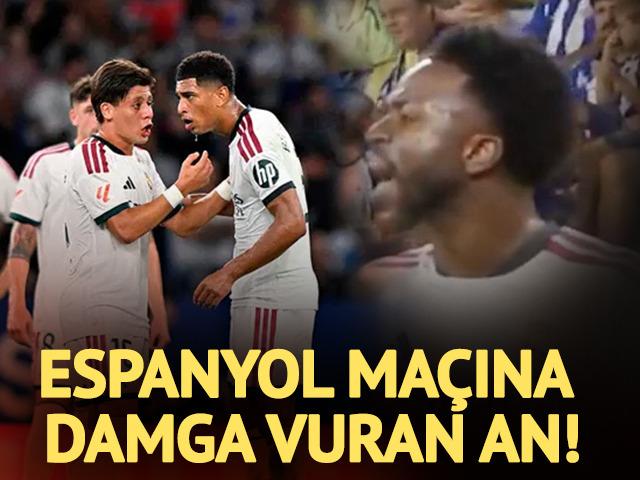 Vinicius Jr'dan Arda G&uuml;ler'e saha i&ccedil;inde b&uuml;y&uuml;k rest! "Hep aynı şey..."