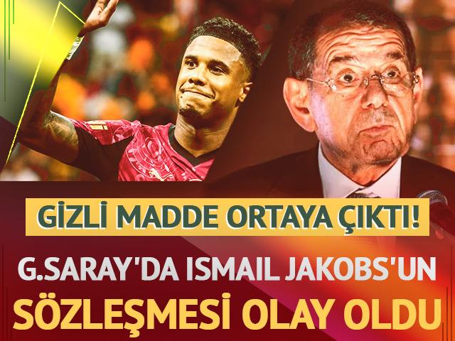 G.Saray'da Ismail Jakobs'un s&ouml;zleşmesindeki gizli madde ortaya &ccedil;ıktı!