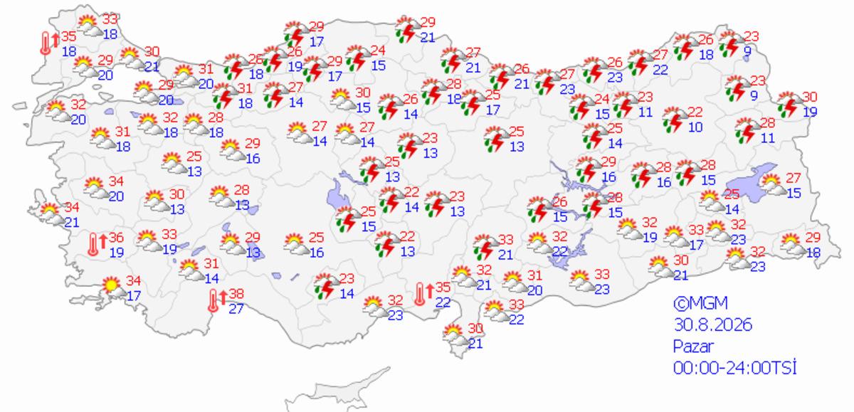 Meteoroloji uyardı: T&uuml;rkiye ye serin ve yağışlı hava geliyor! Bu tarihlere dikkat 4