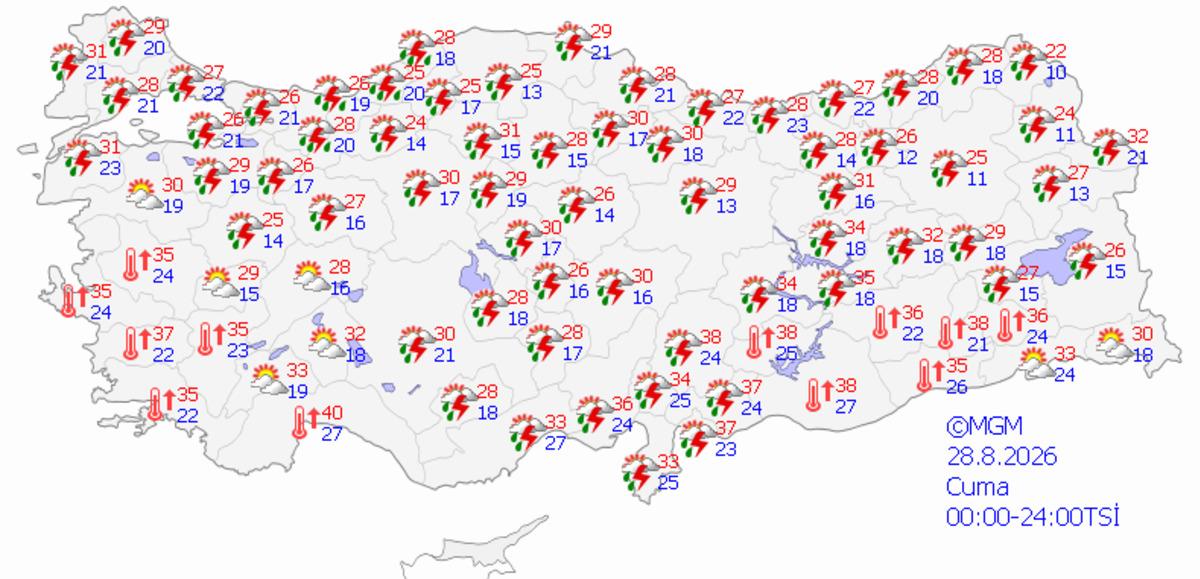 Meteoroloji uyardı: T&uuml;rkiye ye serin ve yağışlı hava geliyor! Bu tarihlere dikkat 2