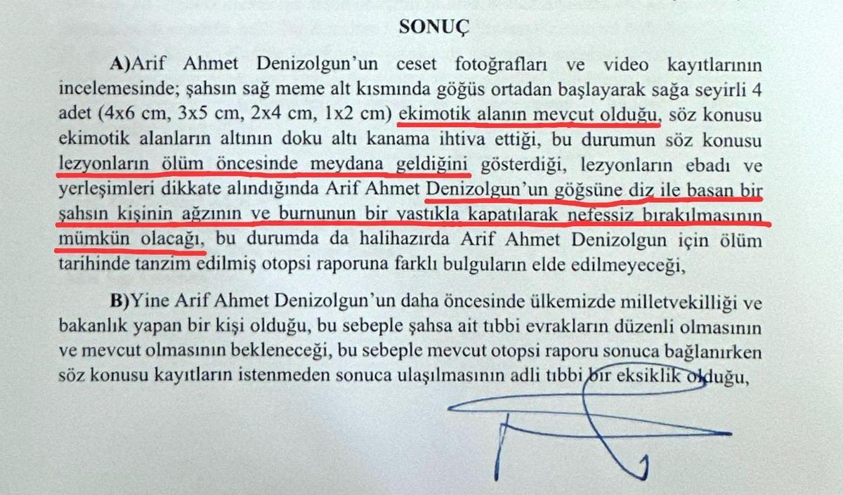  Doğal &ouml;l&uuml;m  değilmiş... Eski Bakan Ahmet Denizolgun un otopsisinde  boğma  detayı ortaya &ccedil;ıktı! 2