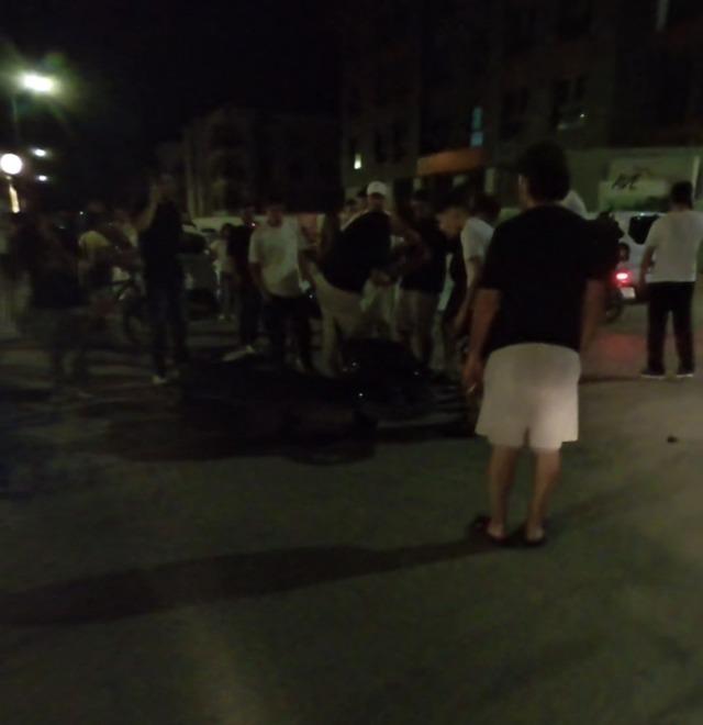 Eskişehir&rsquo;de otomobil ile motosiklet &ccedil;arpıştı: 1 yaralı 1