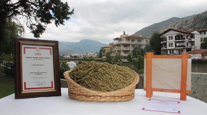 Amasya, iki ürününe coğrafi işaret tescil belgesi aldı
