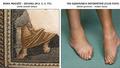1800 y�ll�k mozaikte �a��rtan detay! Doktor fark etti