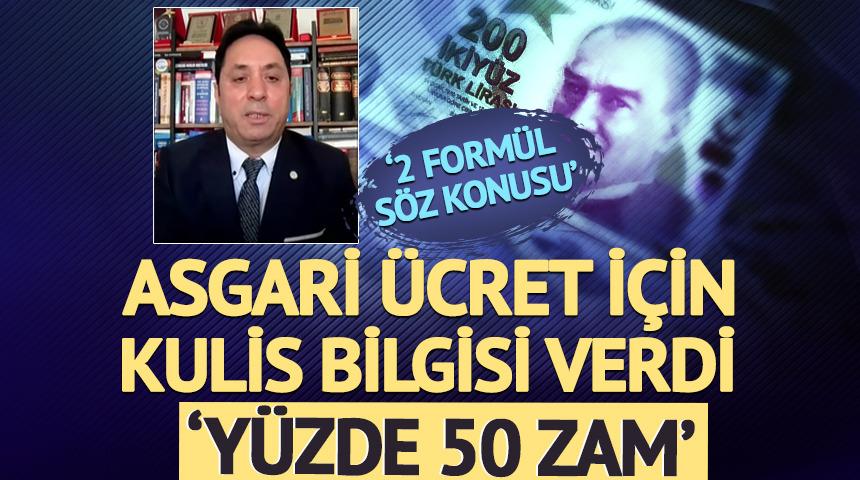 Asgari &uuml;cret i&ccedil;in kulis bilgisi: Canlı yayında 'Y&uuml;zde 50 zam' dedi
