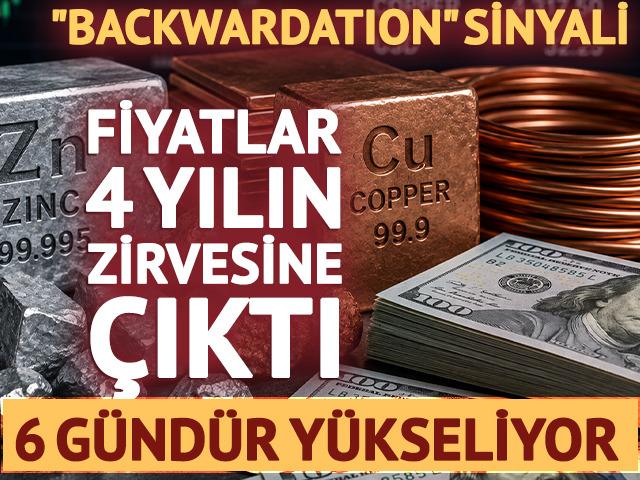 &Ccedil;inko fiyatları 4 yılın zirvesine &ccedil;ıktı! 6 g&uuml;nd&uuml;r y&uuml;kseliyor